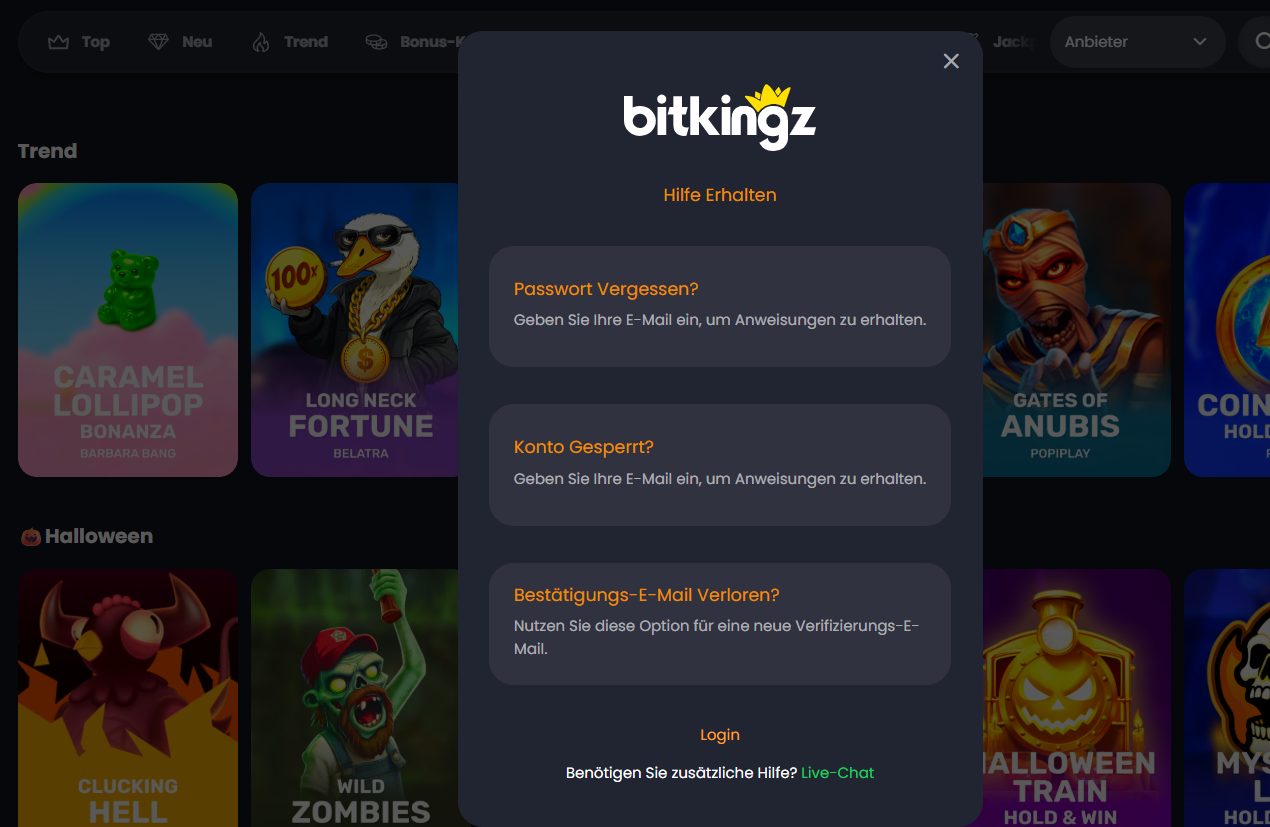 Bitkingz Casino
